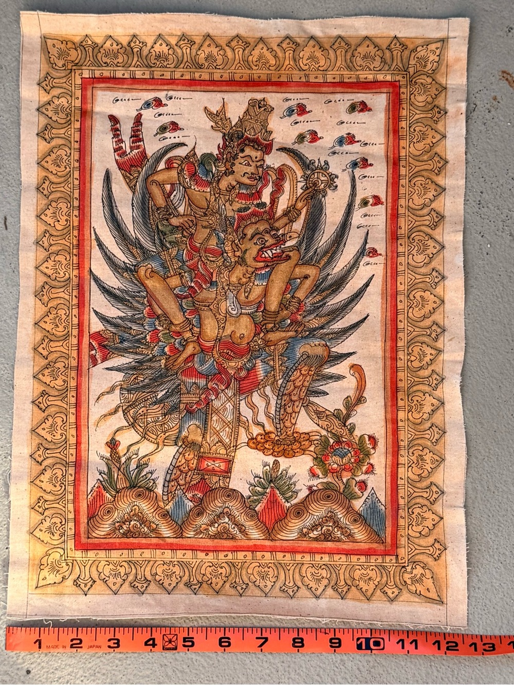 Vintage collectible Hindu Thai artwork - Picture 4 of 6